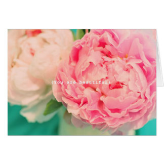 Cartão Você é linda