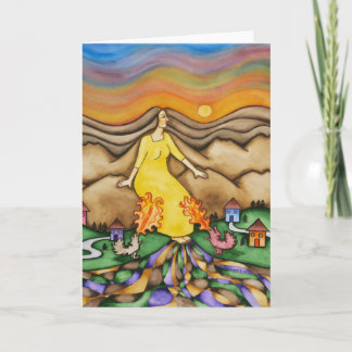 Cartão Você é mais grande do que todo o problema