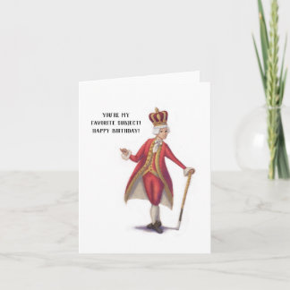 Cartão Você é meu favorito Assunto Hamilton Aniversário C