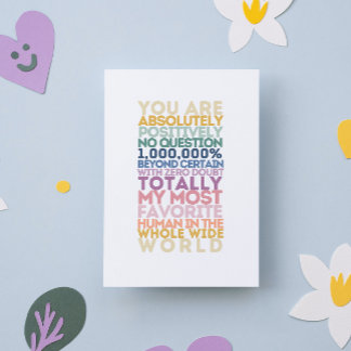 Cartão Você É Meu Homem Favorito