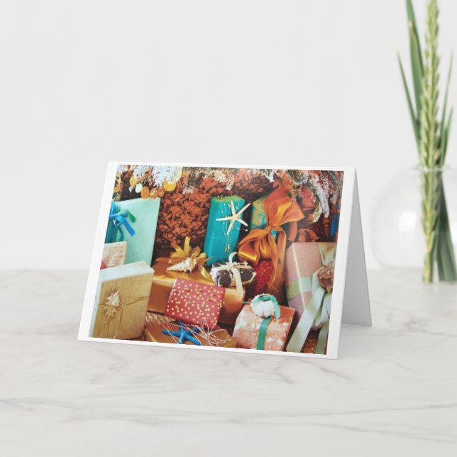 CARTÃO **VOCÊ** É MEU PRESENTE DE NATAL *ESPECIAL* (Frente)