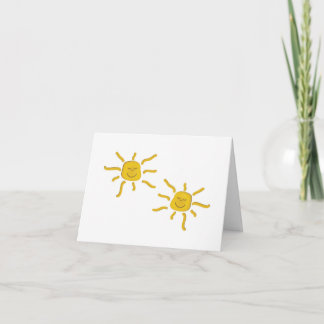 Cartão Você é meu sol