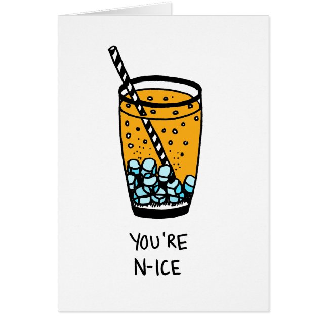Cartão Você é N-Gelo (Frente)