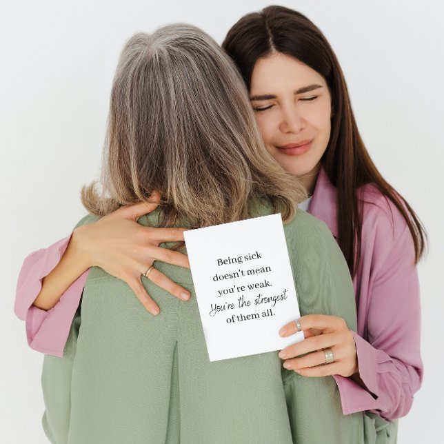 Cartão Você é o mais forte de todos. (Criador carregado)