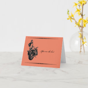 Cartão Você é o melhor