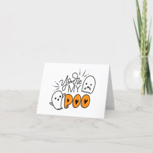 Cartão Você é o meu Boo
