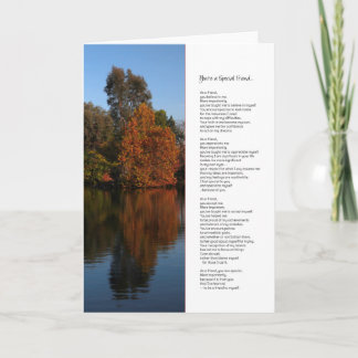 Cartão Você é um amigo especial...