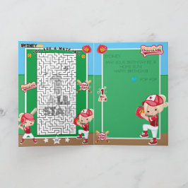 Cartão Você é um Aniversário de Bola Loura e Loura