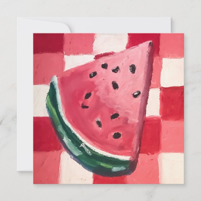 Cartão Você é Um em um Melão (Frente)