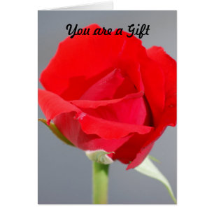 Cartão Você é um presente
