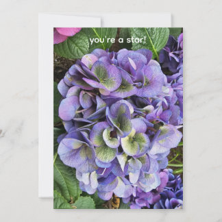 Cartão Você é uma estrela!