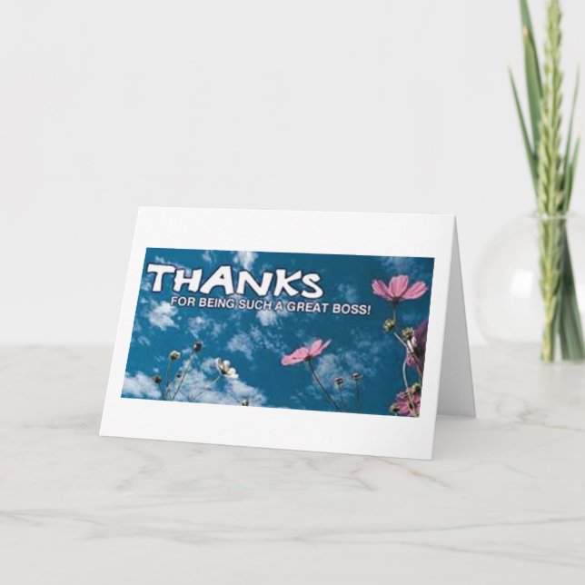 CARTÃO VOCÊ ESTÁ APRECIADO ***BOSS*** NATAL (Frente)