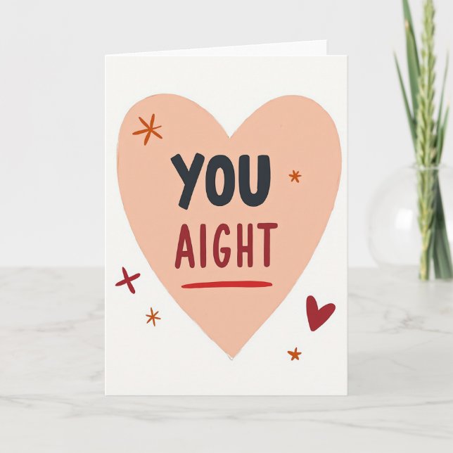 Cartão Você Está Bem (Frente)