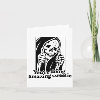 Cartão Você está fazendo um Docinho incrível1