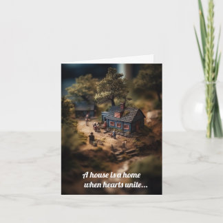 Cartão Você faz da nossa casa uma casa