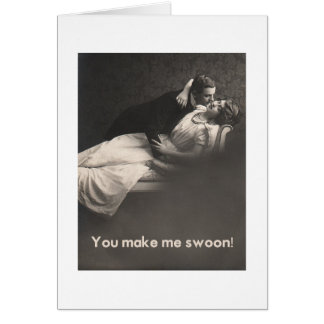 Cartão Você faz-me swoon!
