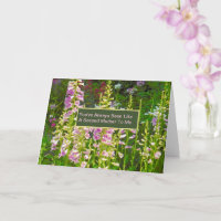 "Você foi como uma mãe segundo para mim"/floral
