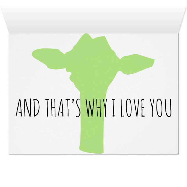 Cartão "Você girafa mim produtos temáticos" do girafa (Interior horizontal (base))