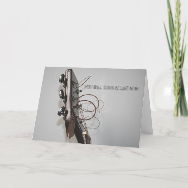 Cartão Você logo será como uma nova Saudação (Frente)