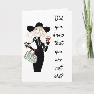 CARTÃO VOCÊ NÃO É "VELHO" VOCÊ É "RETRO"