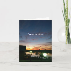 Cartão Você não está sozinho