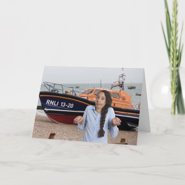 Cartão Você não pode estacionar lá! (Frente)