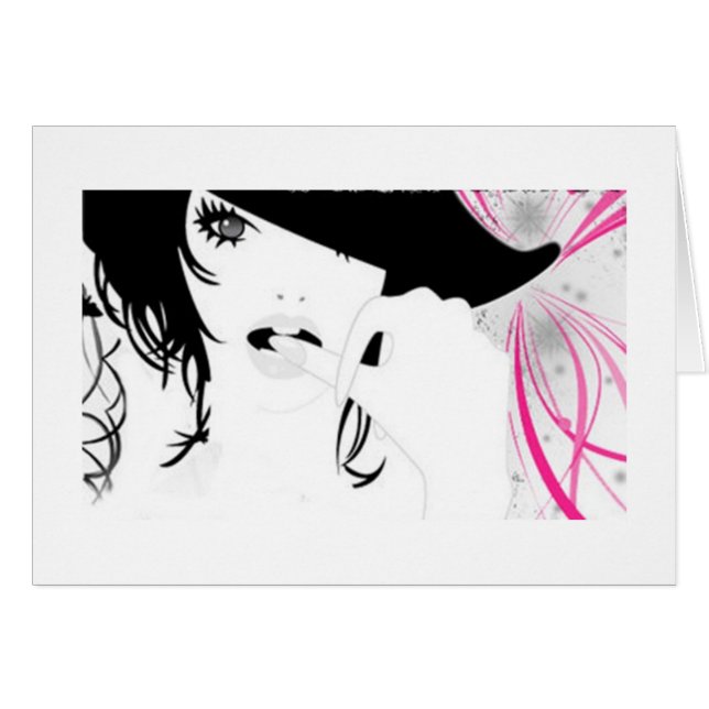 CARTÃO VOCÊ NÃO PODE SER "50" VOCÊ PARECE "FABULOSO" CART (Frente Horizontal)