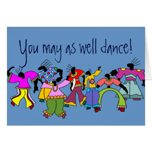 Cartão Você pode também dançar!
