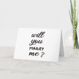 Cartão Você quer casar comigo?