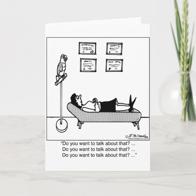 Cartão Você Quer Falar Sobre Isso? (Frente)