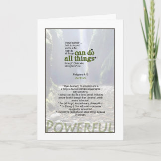 Cartão Você realmente pode fazer qualquer coisa - Philipp