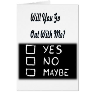 Cartão Você sairá comigo?