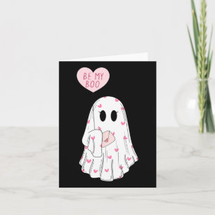 Cartão Você Seja Meu Boo Engraçado Assustador Fantasma Di