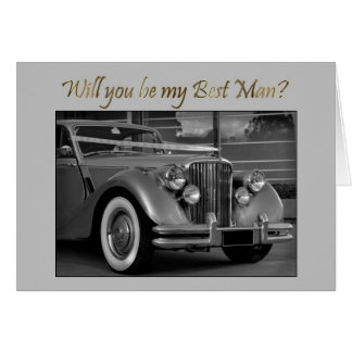 Cartão Você será meu Bestman?