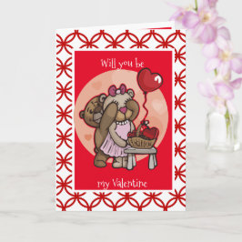 Cartão Você será meu Namorados