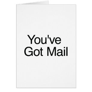 Cartão Você tem correio