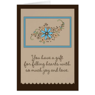 Cartão Você tem um presente