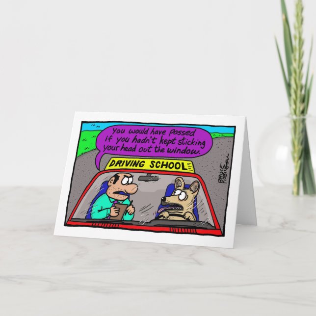 Cartão Você teria passado... (Frente)