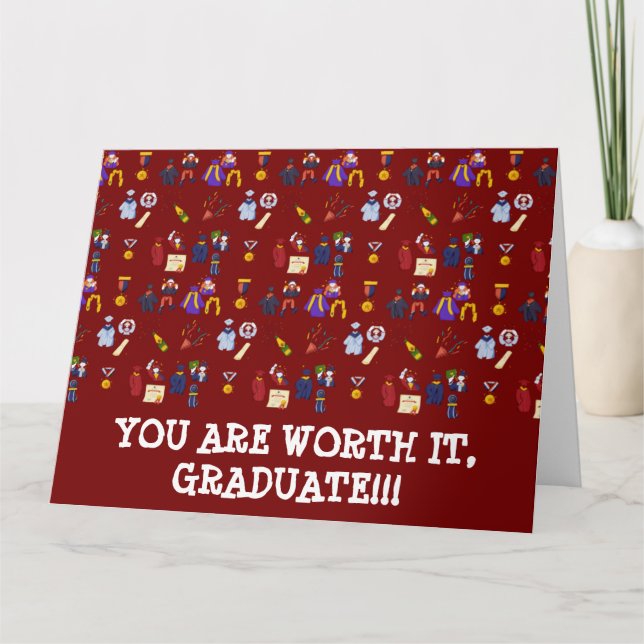 CARTÃO VOCÊ VALE A PENA, FORMANDO!!! CARTAO (Frente)