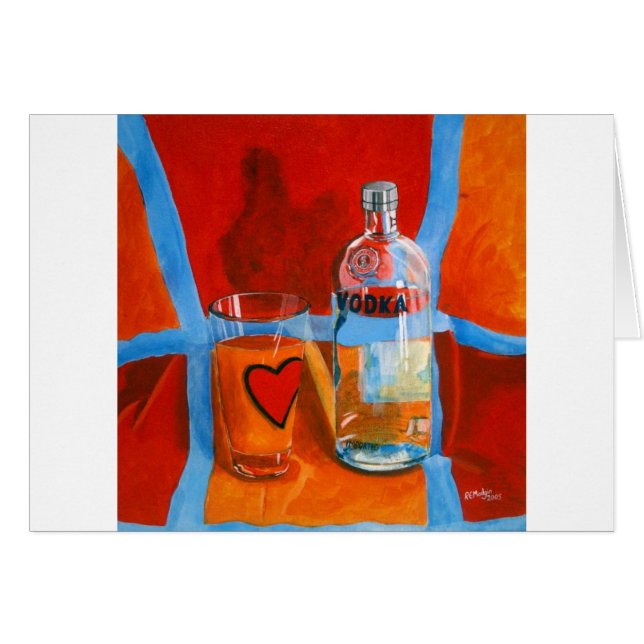 Cartão Vodca O (Frente Horizontal)