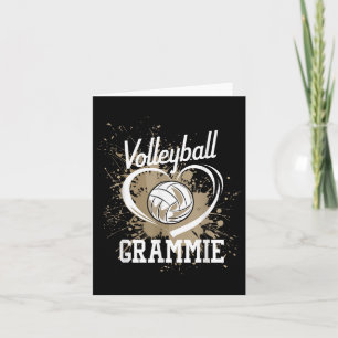Cartão Vôlei Grammie Heart Jogador de Vôlei 