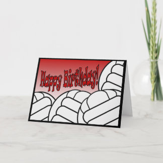 Cartão Voleibol - Feliz aniversário do maior fã!