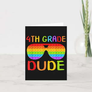 Cartão Voltar à Escola 4º Ano Duo Pulga Pop Tinta