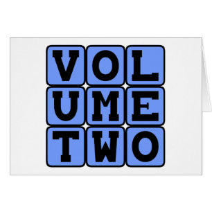 Cartão Volume Dois, Segundo Volume