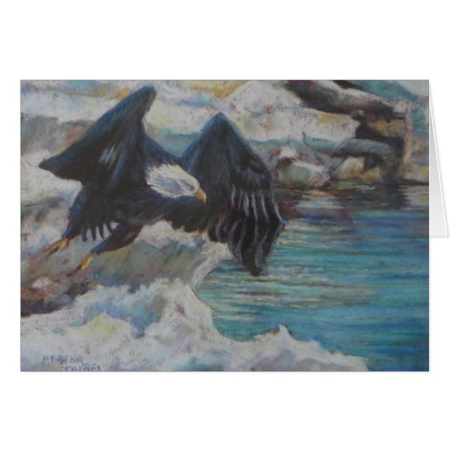 Cartão Vôo de Kenai (Frente Horizontal)