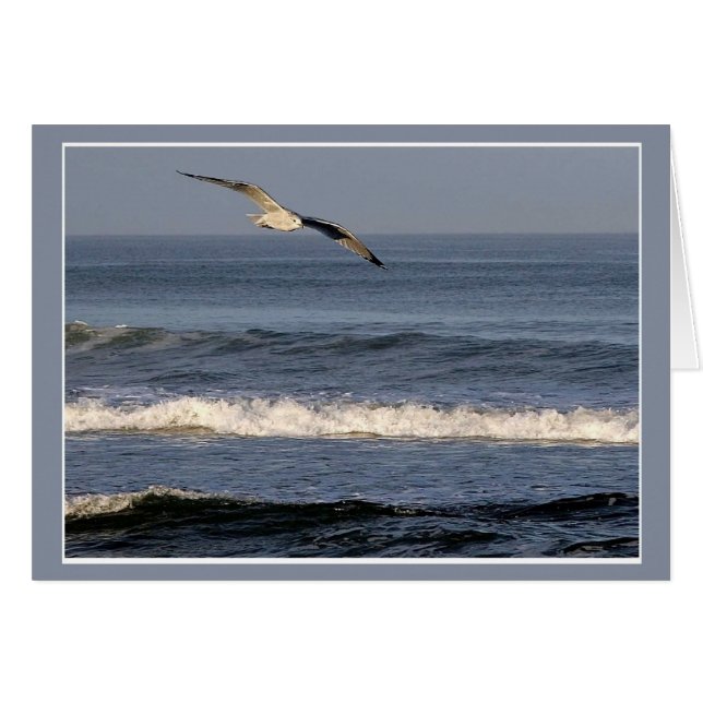 Cartão Voo sobre OBX (Frente Horizontal)