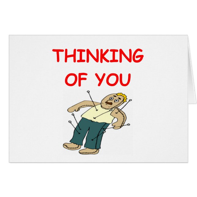 Cartão voodoo (Frente Horizontal)