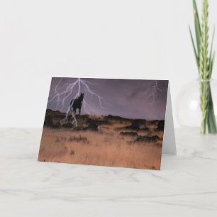 Cartão Voodoo Storm Greeting Card
