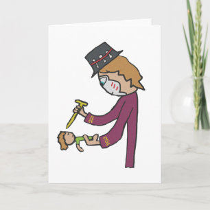 Cartão Voodoo Witch Doctor