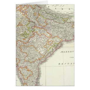 Cartão Vorder Indien South Asia